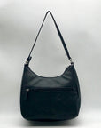 Giani Bernini Black Nappa Leather Shoulder Bag