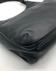 Giani Bernini Black Nappa Leather Shoulder Bag