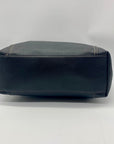 Club Rochelier Black Pebbled Leather Handbag