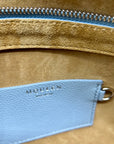 Alexander Mcqueen Blue Leather Shoulder Bag