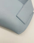 Alexander Mcqueen Blue Leather Shoulder Bag