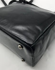 Patricia Nash Black Leather Shoulder Bag