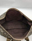 Yves Saint Laurent Beige & Brown Canvas Vintage Giraffe Print Duffel Bag