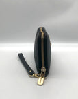 Michael Kors Black Continental Saffiano Leather Wallet