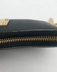 Michael Kors Black Continental Saffiano Leather Wallet