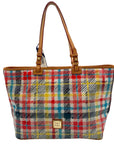 Dooney & Bourke Chatham Plaid Tote Bag