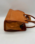 Noonday Collection Tan Leather Bravo Bag