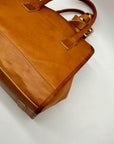 Noonday Collection Tan Leather Bravo Bag