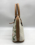 Giani Bernini Cream Tropical Dome Satchel Bag