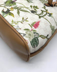 Giani Bernini Cream Tropical Dome Satchel Bag