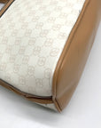 Giani Bernini Cream Tropical Dome Satchel Bag