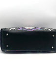 Cowgirl Trendy Purple Sugar Skull Shoulder Bag