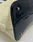 Bravo of Beverly Hills Limited Edition Ivory Painted Leather Satchel