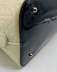 Bravo of Beverly Hills Limited Edition Ivory Painted Leather Satchel