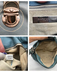 Marc Jacobs Blue Leather Vintage Hobo Bag