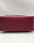 Coach Red Leather Gallery Tote Bag F79609