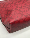 Coach Red Leather Gallery Tote Bag F79609