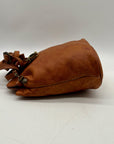 Pelletteria Di Mario Brown Leather Crossbody Bag