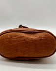 Pelletteria Di Mario Brown Leather Crossbody Bag