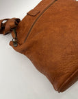 Pelletteria Di Mario Brown Leather Crossbody Bag