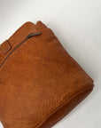 Pelletteria Di Mario Brown Leather Crossbody Bag