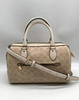 Coach Sand And Chalk Rowan Crossbody Convertible Satchel Bag 62422-CV961