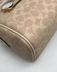 Coach Sand And Chalk Rowan Crossbody Convertible Satchel Bag 62422-CV961