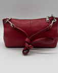 Coach Black Pebbled Leather Kacey Convertible Satchel Bag- C6229