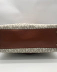 Michael Kors Brown & Vanilla Hamilton Large Tote