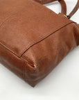Hammit Mahogany Leather Medium Daniel Convertible Crossbody Bag