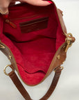 Hammit Mahogany Leather Medium Daniel Convertible Crossbody Bag