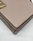 Furla Blush Leather Mimi Crossbody Bag