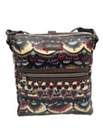 Sakroots Multicolor Coated Canvas Artist Circle Crossbody