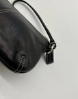 Coach Legacy Black Leather Wristlet