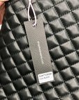 Like Dreams Black Quilted Juliet Medium Crossbody Bag