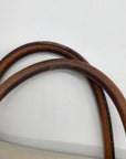 Michael Kors Beige & Brown Leather Margo Satchel
