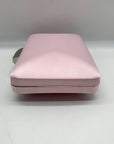 I.N.C International Concepts Pink Dogwood Satin Crystal Frame Clutch