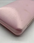 I.N.C International Concepts Pink Dogwood Satin Crystal Frame Clutch