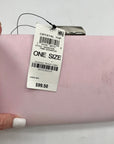 I.N.C International Concepts Pink Dogwood Satin Crystal Frame Clutch