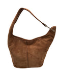 Michael Kors Brown Suede Sony Shopper Shoulder Bag