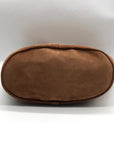 Michael Kors Brown Suede Sony Shopper Shoulder Bag