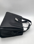 Radley London Black Pebbled Leather Grab Bag