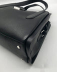Radley London Black Pebbled Leather Grab Bag