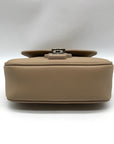 Burberry Beige Leather DK88 Top Handle Crossbody Bag