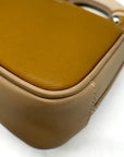 Burberry Beige Leather DK88 Top Handle Crossbody Bag