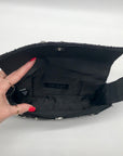 On 34th Black Beaded Shoulder Bag