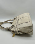 Coach White Soho Leather Satchel