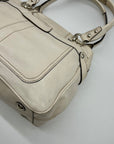 Coach White Soho Leather Satchel