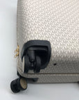 Michael Kors Vanilla And Soft Pink Monogram Logo Suitcase