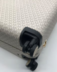 Michael Kors Vanilla And Soft Pink Monogram Logo Suitcase